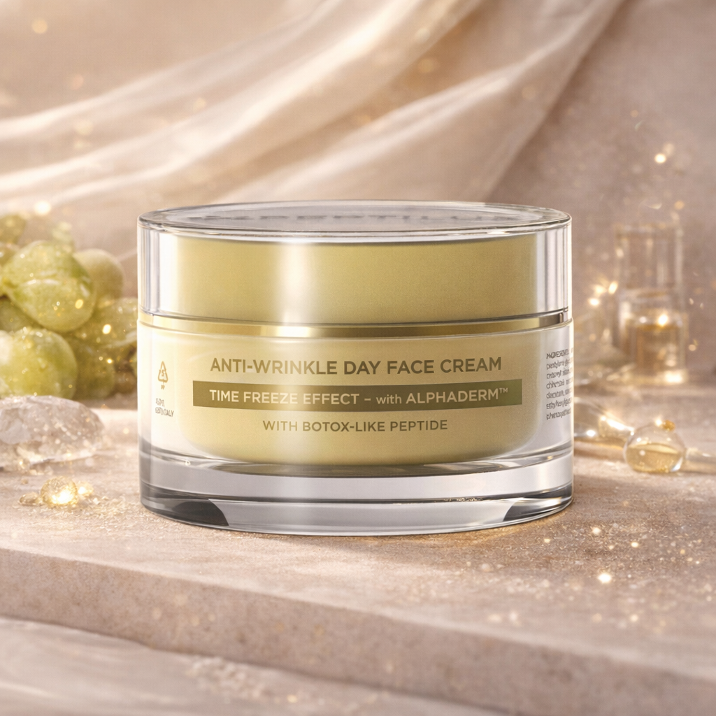 Crème de jour visage Peptilux texture légère, soin anti-âge pour tous types de peau