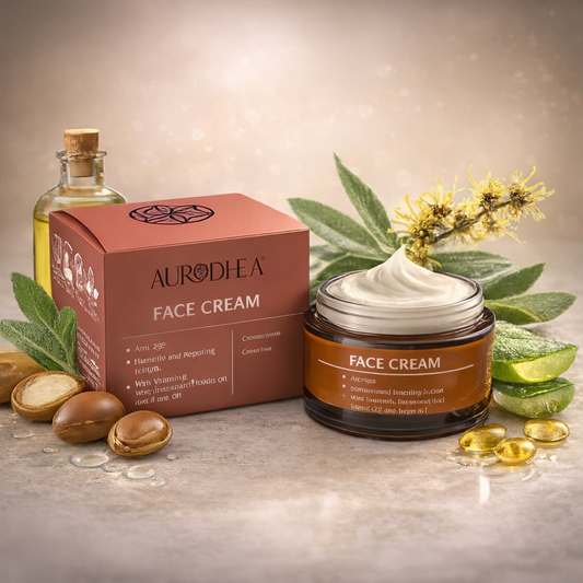 Crème visage Aurodhea à l’huile d’argan pot 50 ml