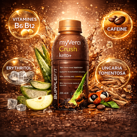 MYVERA CRUSH Keto+ boisson cétogène saveur cola avec aloe vera et caféine