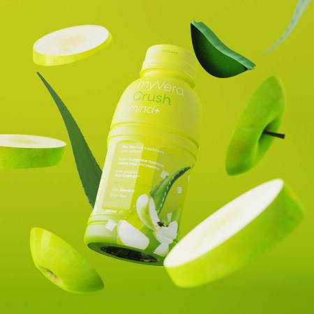Complément alimentaire MYVERA CRUSH Mind+ avec citicoline, caféine naturelle et centella asiatica