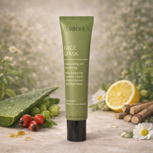 Masque visage illuminateur Aurodhea à la bave d’escargot 50 ml