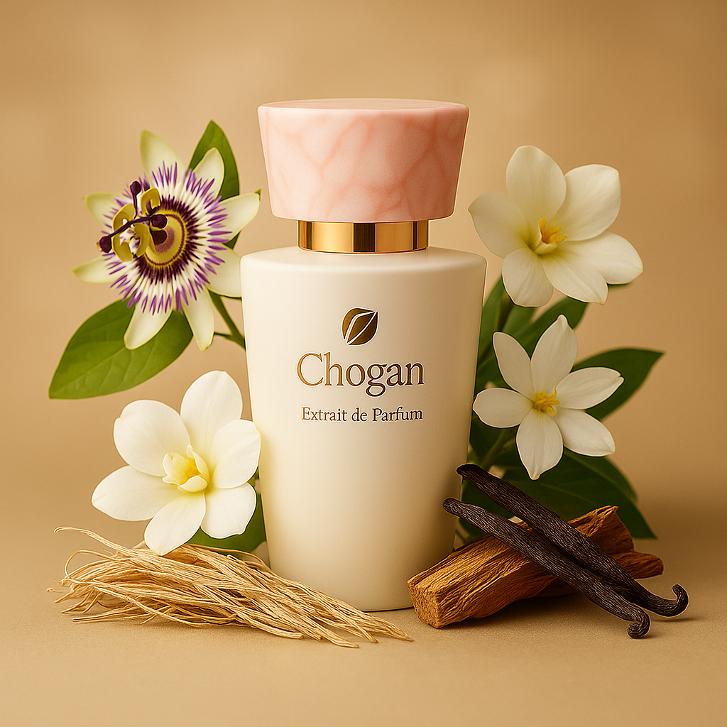 Parfum-femme-gardénia-jasmin-vanille-vétiver-oriental-floral