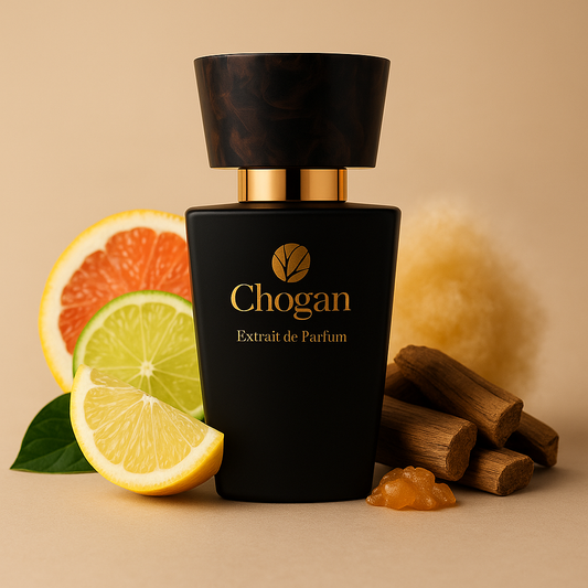 Flacon noir Chogan N°073 mixte luxury – extrait de parfum