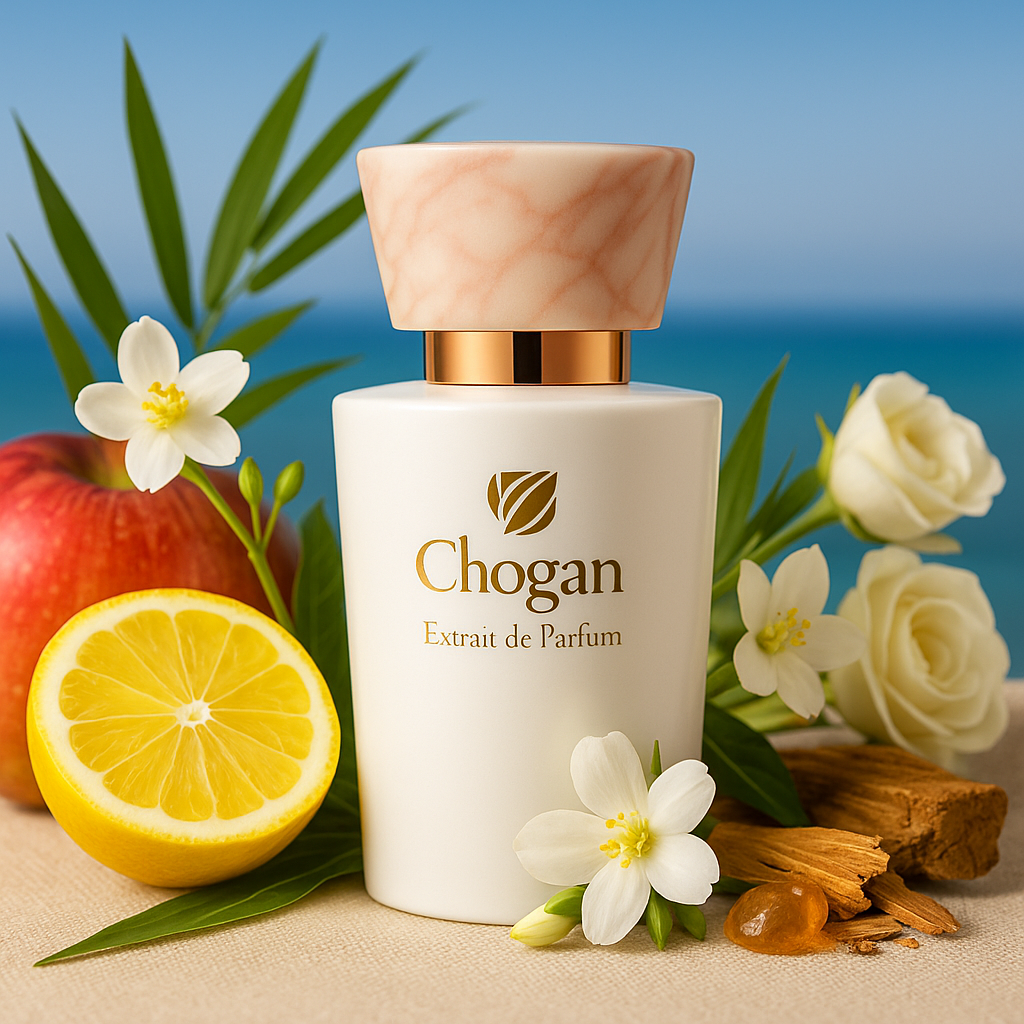 Flacon Chogan N°011 – Extrait de Parfum femme-citron-de-Sicile-bambou-jasmin-cèdre-et-ambre